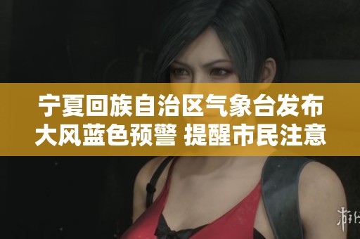 宁夏回族自治区气象台发布大风蓝色预警 提醒市民注意安全防范措施