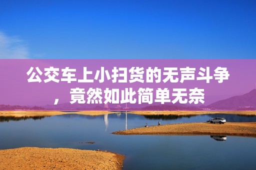 公交车上小扫货的无声斗争，竟然如此简单无奈