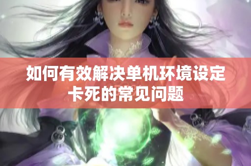 如何有效解决单机环境设定卡死的常见问题