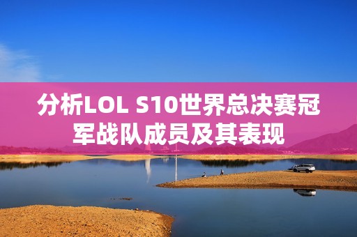 分析LOL S10世界总决赛冠军战队成员及其表现