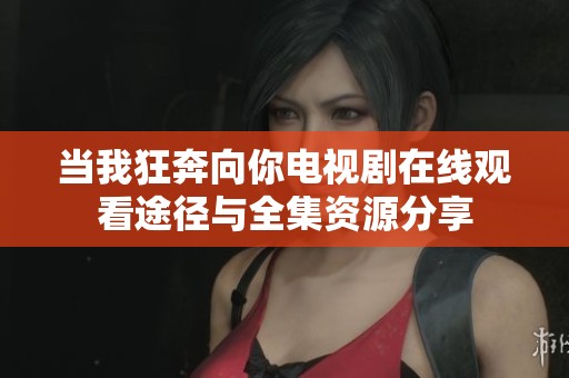 当我狂奔向你电视剧在线观看途径与全集资源分享