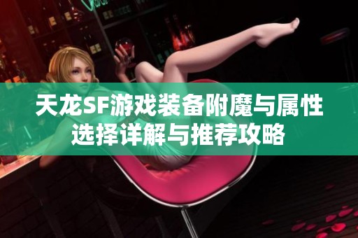 天龙SF游戏装备附魔与属性选择详解与推荐攻略