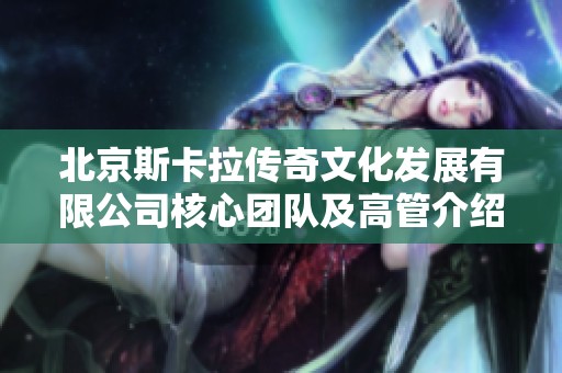 北京斯卡拉传奇文化发展有限公司核心团队及高管介绍