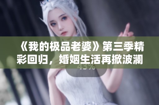 《我的极品老婆》第三季精彩回归，婚姻生活再掀波澜