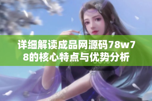 详细解读成品网源码78w78的核心特点与优势分析