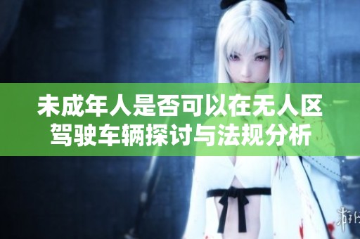 未成年人是否可以在无人区驾驶车辆探讨与法规分析