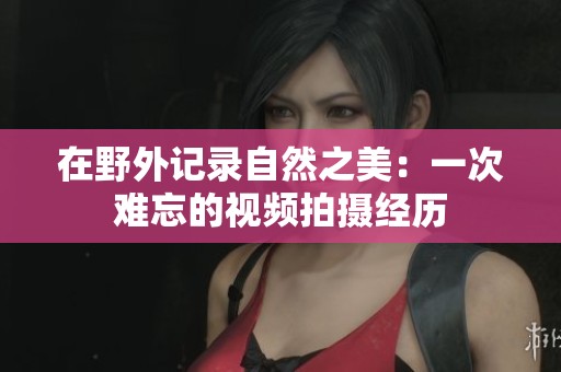 在野外记录自然之美：一次难忘的视频拍摄经历