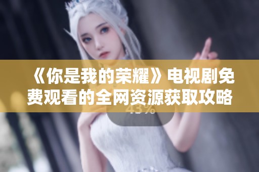 《你是我的荣耀》电视剧免费观看的全网资源获取攻略
