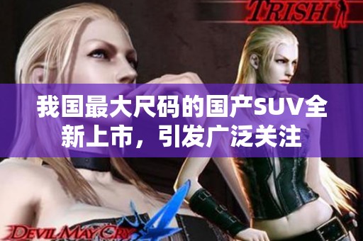 我国最大尺码的国产SUV全新上市，引发广泛关注