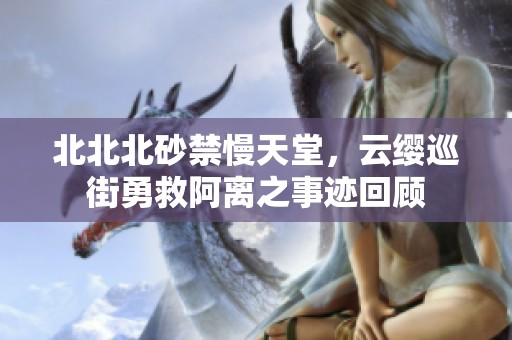 北北北砂禁慢天堂，云缨巡街勇救阿离之事迹回顾