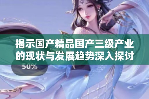 揭示国产精品国产三级产业的现状与发展趋势深入探讨
