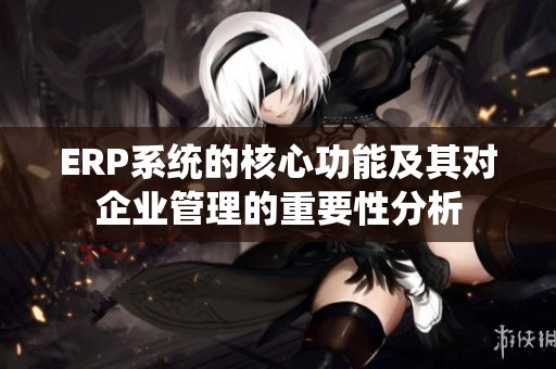 ERP系统的核心功能及其对企业管理的重要性分析