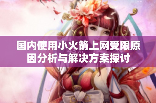 国内使用小火箭上网受限原因分析与解决方案探讨