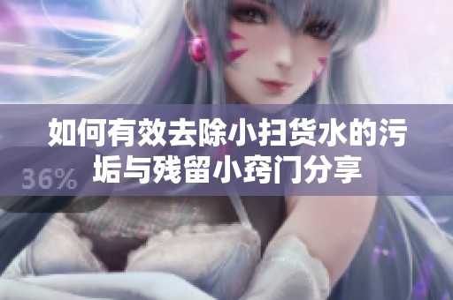 如何有效去除小扫货水的污垢与残留小窍门分享