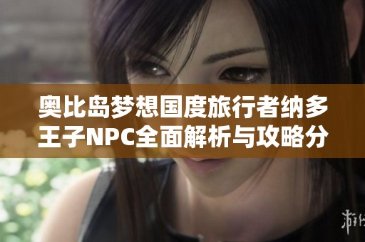 奥比岛梦想国度旅行者纳多王子NPC全面解析与攻略分享