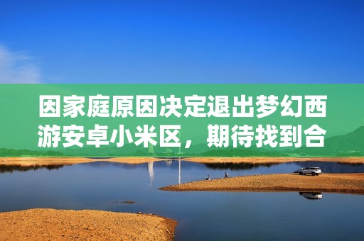 因家庭原因决定退出梦幻西游安卓小米区，期待找到合适接手者