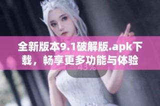 全新版本9.1破解版.apk下载，畅享更多功能与体验