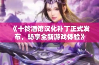 《十铃酒馆汉化补丁正式发布，畅享全新游戏体验》