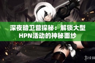 深夜暗卫营探秘：解锁大型HPN活动的神秘面纱