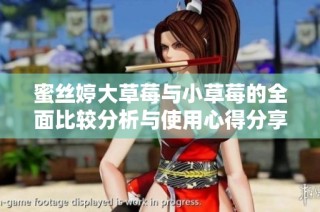 蜜丝婷大草莓与小草莓的全面比较分析与使用心得分享