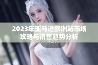 2023年亚马逊欧洲站市场攻略与销售趋势分析