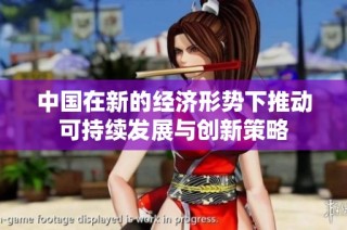 中国在新的经济形势下推动可持续发展与创新策略