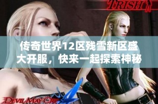 传奇世界12区残雪新区盛大开服，快来一起探索神秘大陆的惊喜与冒险！