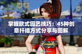 掌握欧式园艺技巧：45种创意扦插方式分享与图解