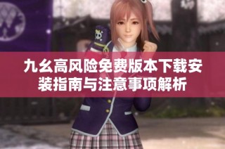 九幺高风险免费版本下载安装指南与注意事项解析