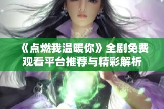 《点燃我温暖你》全剧免费观看平台推荐与精彩解析