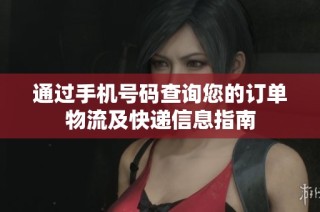 通过手机号码查询您的订单物流及快递信息指南