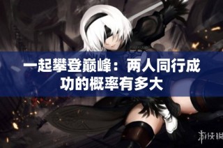 一起攀登巅峰：两人同行成功的概率有多大