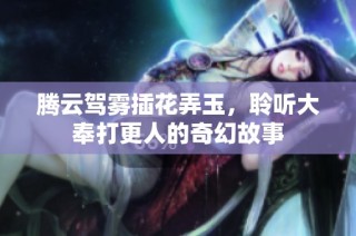 腾云驾雾插花弄玉，聆听大奉打更人的奇幻故事
