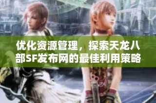 优化资源管理，探索天龙八部SF发布网的最佳利用策略