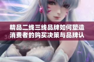 精品二线三线品牌如何塑造消费者的购买决策与品牌认同感