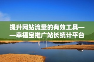 提升网站流量的有效工具——幸福宝推广站长统计平台解析