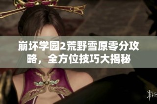 崩坏学园2荒野雪原零分攻略，全方位技巧大揭秘