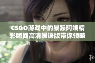 CSGO游戏中的暴躁阿姨精彩瞬间高清国语版带你领略对战魅力