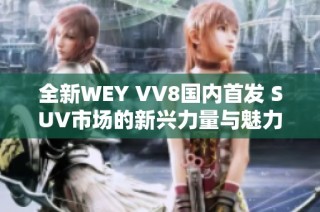 全新WEY VV8国内首发 SUV市场的新兴力量与魅力展现
