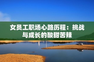 女员工职场心路历程：挑战与成长的酸甜苦辣