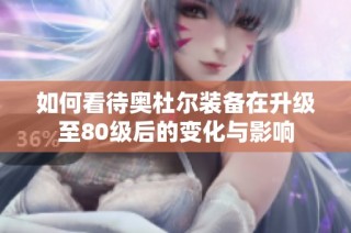 如何看待奥杜尔装备在升级至80级后的变化与影响