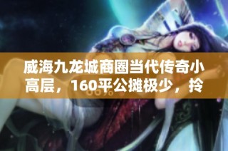 威海九龙城商圈当代传奇小高层，160平公摊极少，拎包入住首选