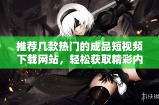 推荐几款热门的成品短视频下载网站，轻松获取精彩内容