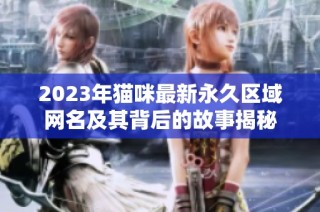 2023年猫咪最新永久区域网名及其背后的故事揭秘