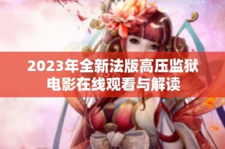 2023年全新法版高压监狱电影在线观看与解读