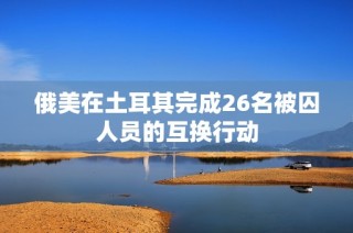 俄美在土耳其完成26名被囚人员的互换行动