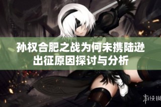 孙权合肥之战为何未携陆逊出征原因探讨与分析