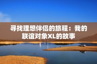 寻找理想伴侣的旅程：我的联谊对象XL的故事