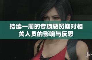 持续一周的专项惩罚期对相关人员的影响与反思