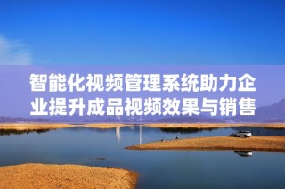 智能化视频管理系统助力企业提升成品视频效果与销售效率